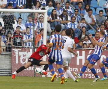 Trofeo Teresa Herrera. Deportivo de la Coru?a - Real Madrid. 0-4. Kak¨¢ anota el cuarto gol.