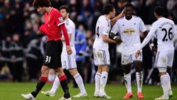 Instante del partido.