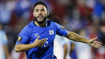 El futbolista de Seattle Sounders disput&oacute; sus primeros minutos con la escuadra salvadore&ntilde;a en Copa Oro y se estren&oacute; como goleador en el triunfo ante Guatemala.