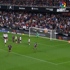 La artimaña de las artimañas de Parejo en una falta con 'barrera': Jaume está en el ajo...