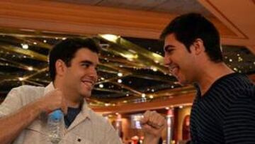 La agresividad de Jesús Cortés (a la izquierda) no fue suficiente para deshacerse de Samuel Jiménez (a la derecha), el nuevo campeón del Poker Pro Masters.