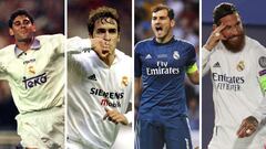 Los mejores capitanes del Real Madrid en el siglo XXI