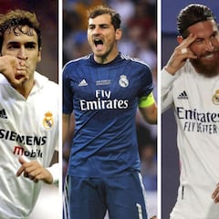 Los mejores capitanes del Real Madrid en el siglo XXI