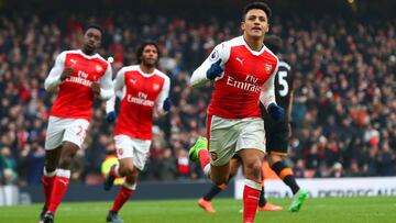 Alexis Sánchez es el máximo goleador de la Premier League.