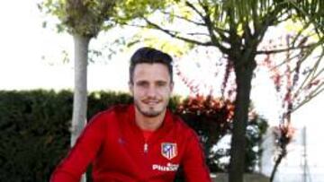 Saúl posa para la entrevista.