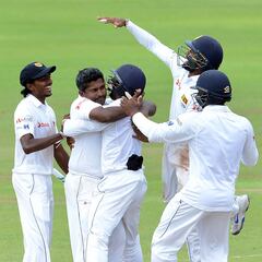 Sri Lanka record second ever test victory over Australia