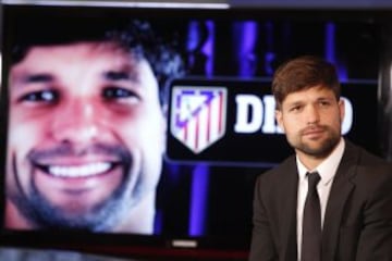 Las imágenes de la presentación de Diego Ribas