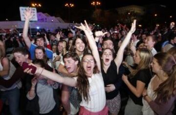Las celebraciones del campeón