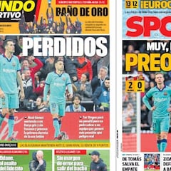 La prensa de Barcelona activa la alerta amarilla