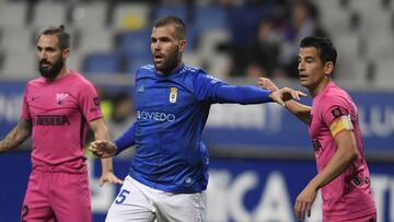 Una imagen del Oviedo-Málaga.