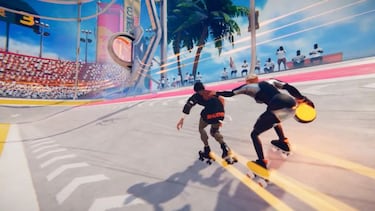 Impresiones finales de Roller Champions. Marcando canastas en patines