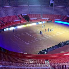 Así se transforma la Plaza México para recibir a Roger Federer