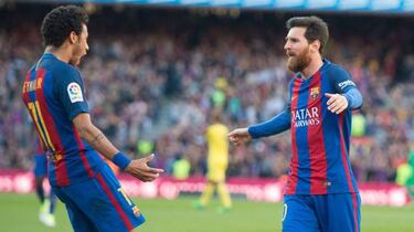 "Neymar can't play in the same team as Messi or Cristiano"