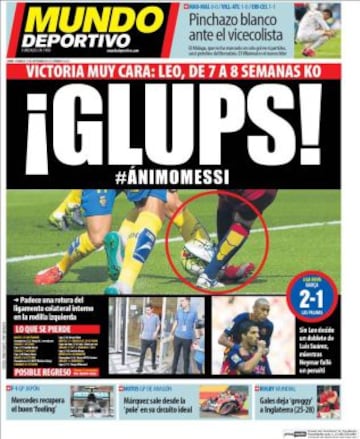 Portadas de la prensa deportiva