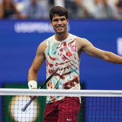 Resumen y resultado del Alcaraz - Arnaldi: octavos del US Open