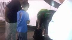 El gesto del Chicharito hacia un niño hondureño, fan de él