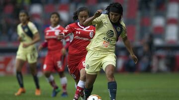 Am&eacute;rica y Toluca se enfrentan en la ida de los cuartos de final de la Liga MX Femenil; este es el partido que da inicio a la Liguilla y tendr&aacute; su primer juego en el Nido de Coapa.