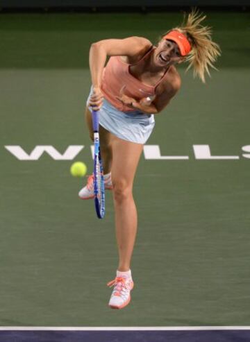 La rusa Maria Sharapova