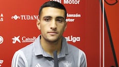 "Mi sueño es jugar en el Mallorca, pero estoy centrado en el Mirandés"