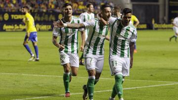 El Betis, tras un gol de Sergio León.