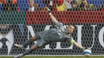 Igor Akinfeev, portero del CSKA, elegido mejor jugador de la liga rusa.