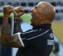 Los 4 goles de Santos que desataron la euforia de Sampaoli