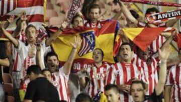 Rojiblancos en el Ciutat de Valencia.