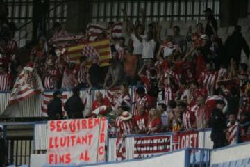 Zaragoza-Girona en imágenes