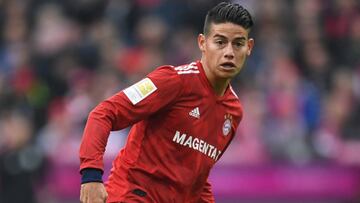 Bundesliga hace un homenaje a los 50 partidos de James