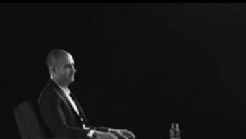 <b>CHARLA. </b>Momento de la entrevista entre Guardiola y Trueba.