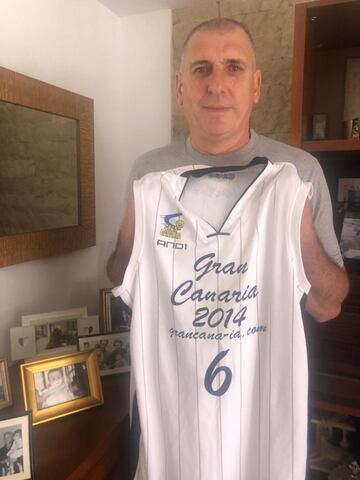 Camiseta conmemorativa Eurocup Gran Canaria 2011-12.