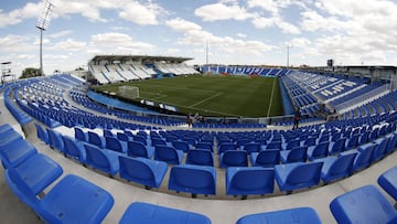 Estadio de Butarque.