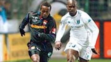 Olivier Kapo, a la derecha.