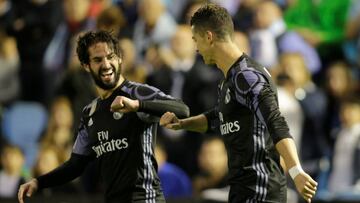 Isco y Cristiano.