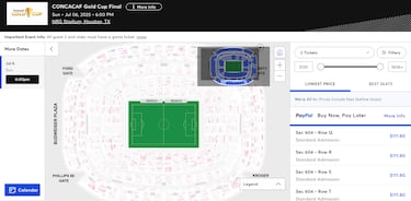 USA vs México: precio de las entradas y cómo conseguirlas para la Final de Copa Oro