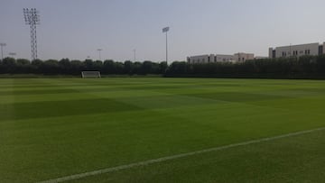 Campo de entrenamiento de la Selección española en Qatar