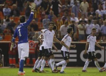 Las imágenes del Valencia-Elche