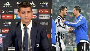 Morata desvela la cálida frase que Cristiano le dijo tras dejar el Atleti y fichar por la Juve