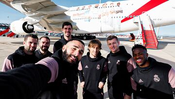 El Real Madrid pone rumbo a Riad.