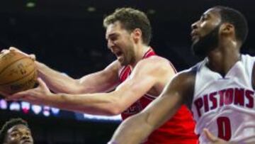 Pau Gasol en acción