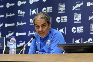 Natxo González, durante la rueda de prensa de este viernes.