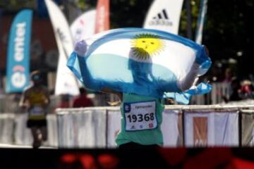 La colorida jornada del Maratón de Santiago, en imágenes