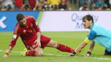 Casillas y Ramos.