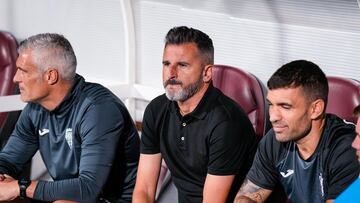 Partido de la jornada 8 de la Segunda División 2024-2025 de la liga de fútbol española, Liga Hypermotion, entre Albacete-Córdoba disputado el 6/10/2024 en el Carlos Belmonte. Foto Josema Moreno