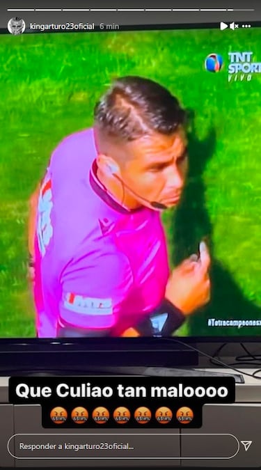 Vidal explota tras el UC-Colo Colo: “Que cul… tan malo”