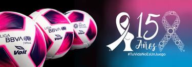 Liga MX cumple 15 años en su lucha en contra del cáncer de mama