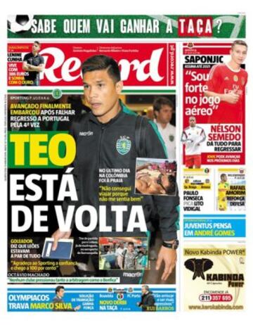 Portadas de la prensa mundial