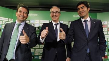 Torrecilla, con Haro y Catalán.