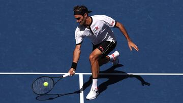 Roger Federer, durante un partido.