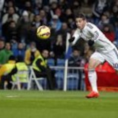 James: gol y lesión en victoria ante el Sevilla